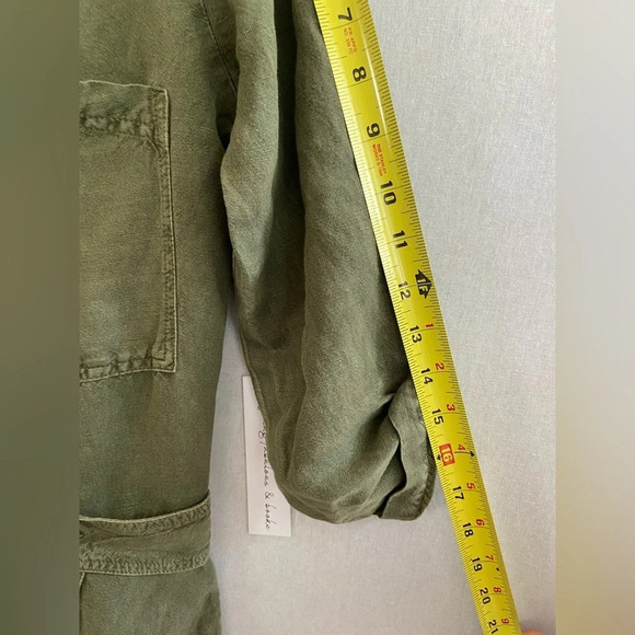 NWT YOUNG FABULOUS & BROKE YFB Linen  Blend Lake Side Romper Sz Xs - Picture 11 of 16